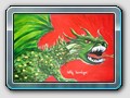 Drache, 90 x 120 cm