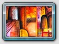 Die Stadt in rot 50 x 70 cm