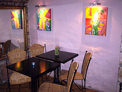 Ausstellung im Café Kanne